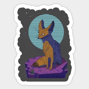 Vulpes Zerda Sticker